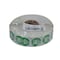 National Checking .75" Circle Trilingual Permanent Green Friday Label, PK2000 P7505R - alternate 1